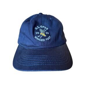 U.S. Open 2020 Winged Foot Golf navy Hat. Adjustable USGA member.